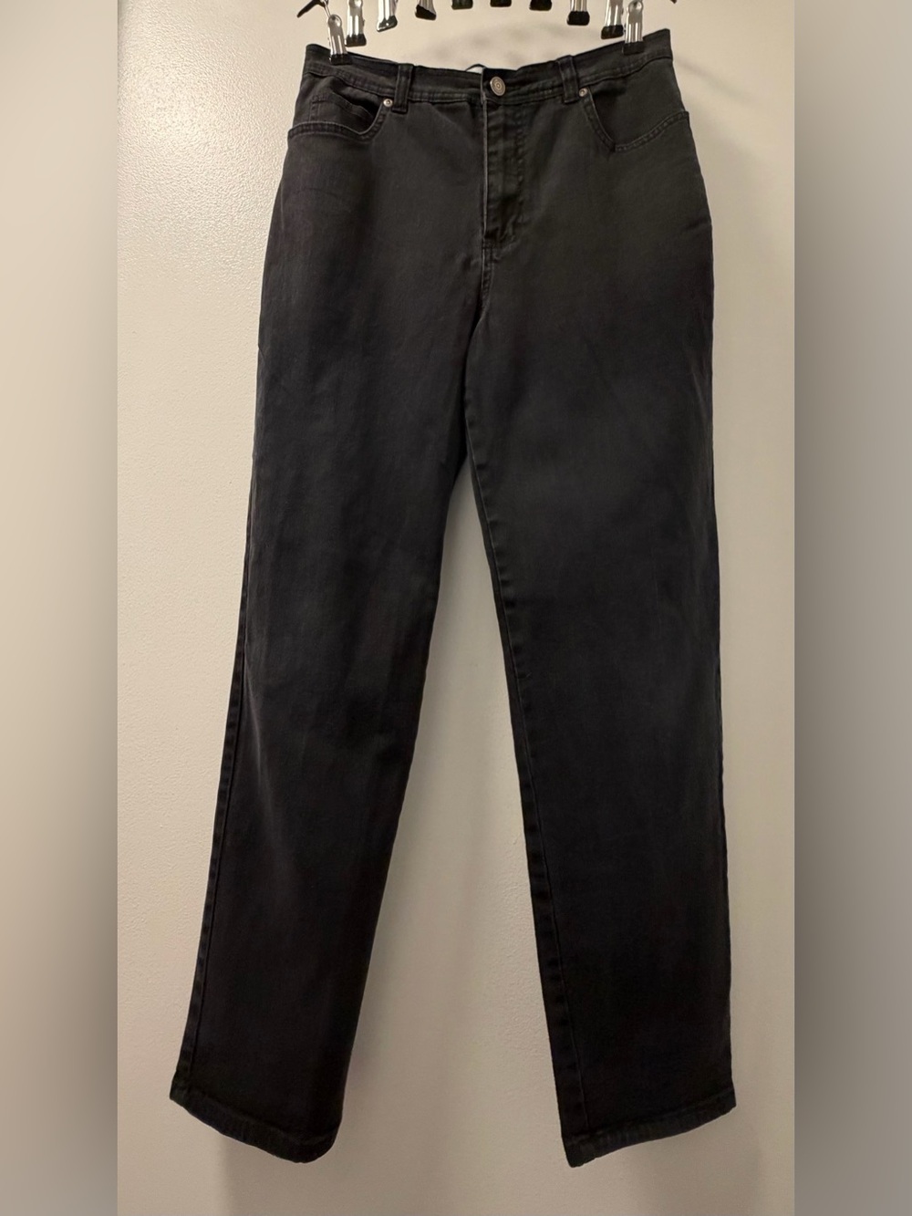 Pennmans Missy 10 Charcoal Black Straight Leg Jeans